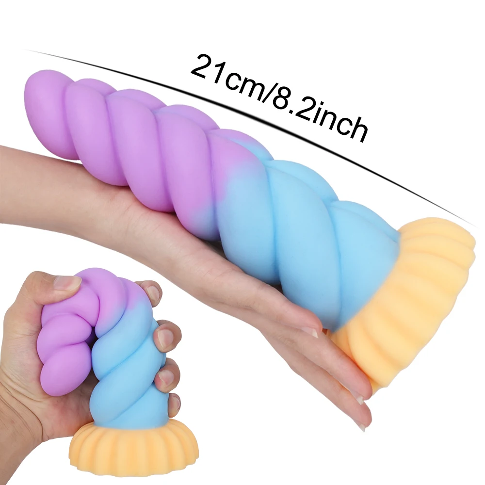 

Cute Anal Plugs Women Twist Style Butt​ Plug For Woman Anal Dildo Soft Anal Dilatador XXl Dildo Huge Butt ​Plug for Male/Female