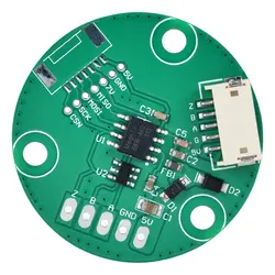 Customized MT6816 CT-AKD Incremental Magnetic Coding Pulse Encoder Solution Burning Module