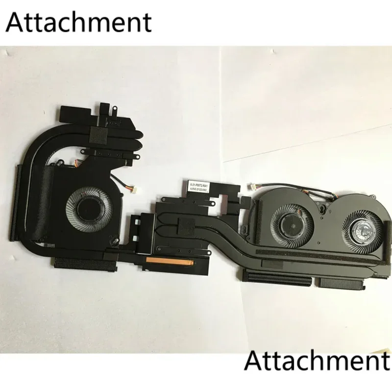 CPU cooling fan heatsink for CLEVO P955ET P950EN p960ep BS5205HS-U3Z P950EN 6-31-P95T2-RA1