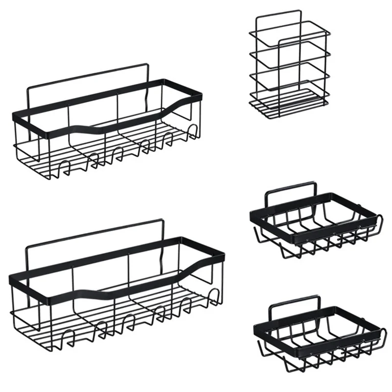 

Душ, органайзер для душа в ванную комнату [5 шт. в упаковке], самоклеящиеся полки для душа, полка для душа внутри душевой стойки