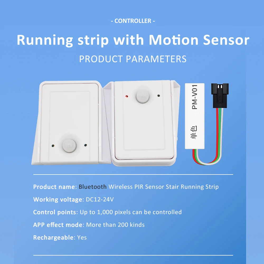 DC24V WS2811 10M 15M Running Water LED PIR Strip Motion Sensor 2835 120Leds/m Horse Race Flowing Light with Wireless Controller