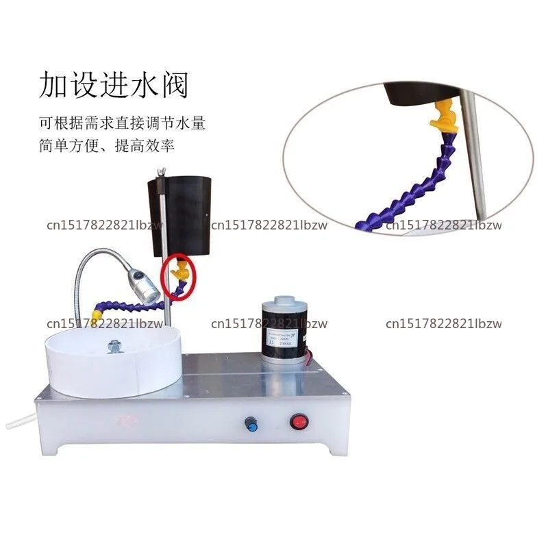 Gemstone Grinding Faceting Machine Faceted Jewelry Polishing Machine Polisher Flat Grinder Lapidary Machine 120W