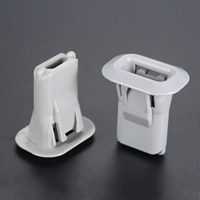 2 Pcs Car Rear Seat Plastic Fastener Clip For Mercedes Benz E200 E240 E260 E280 E320 E430 C180 C200 GLK300 W212 GLA 200 300 220