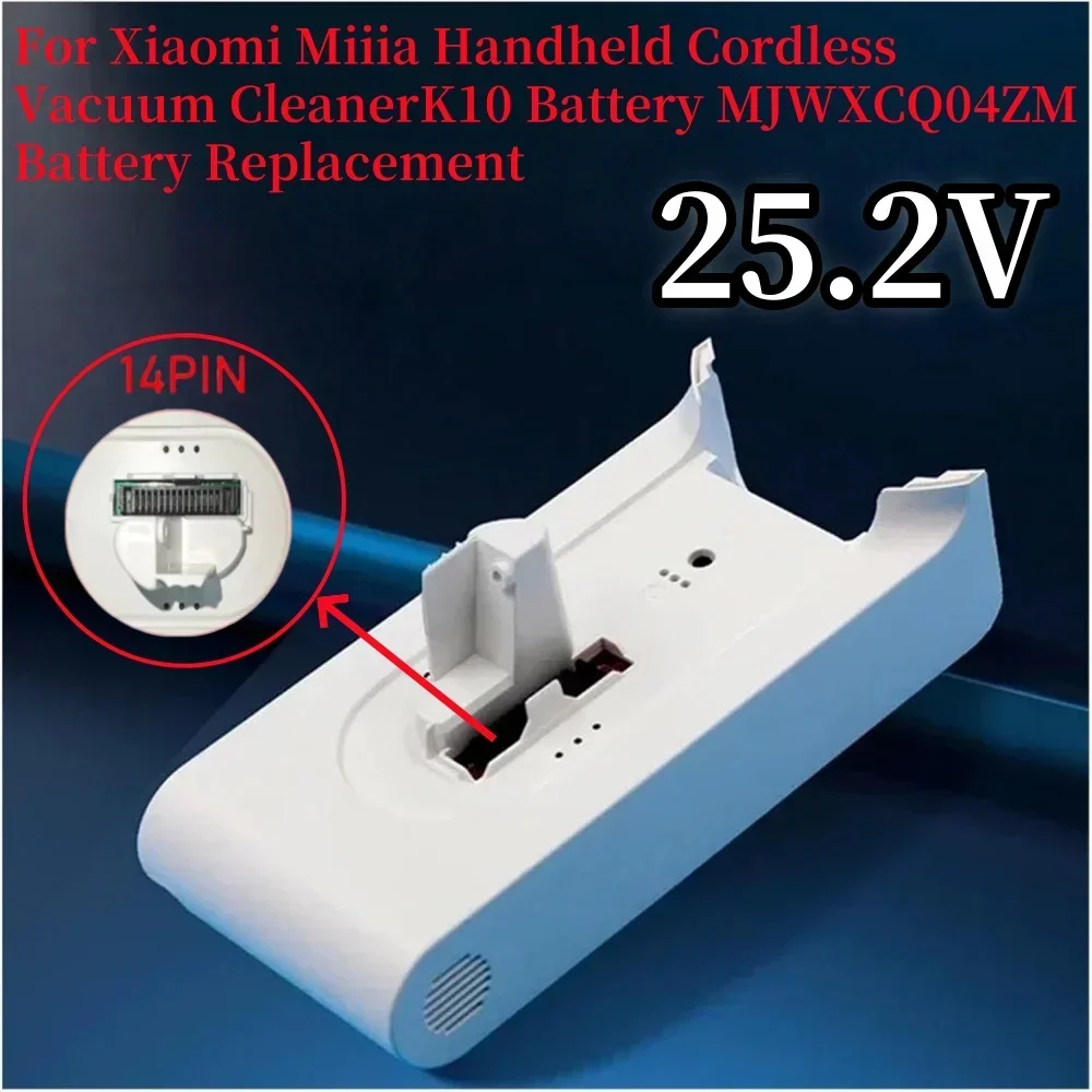 

Replacement Lithium Battery Pack for Xiaomi Mijia K10 Handheld Vacuum Cleaner Accessories