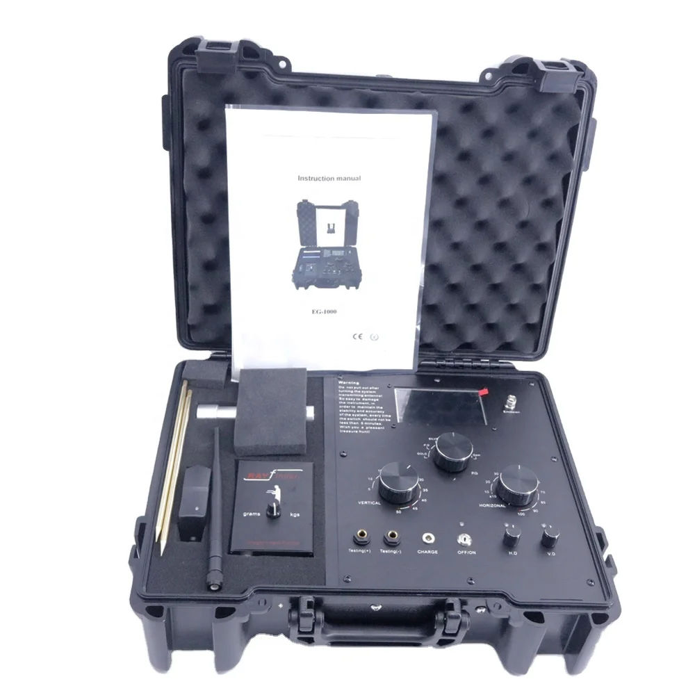

Metal Detector EG-1000 Depth 50m, Adjustment Range 0-1000m