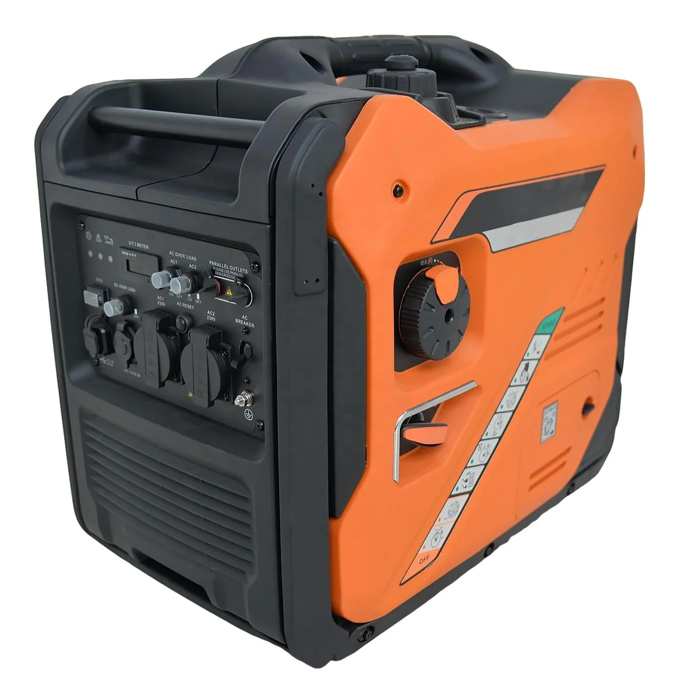 5000W Generator AC.501.024 Auto Start Remote 5.0kW 11L Electrical Storage Portable Car Power Bank ACTECmax Silent