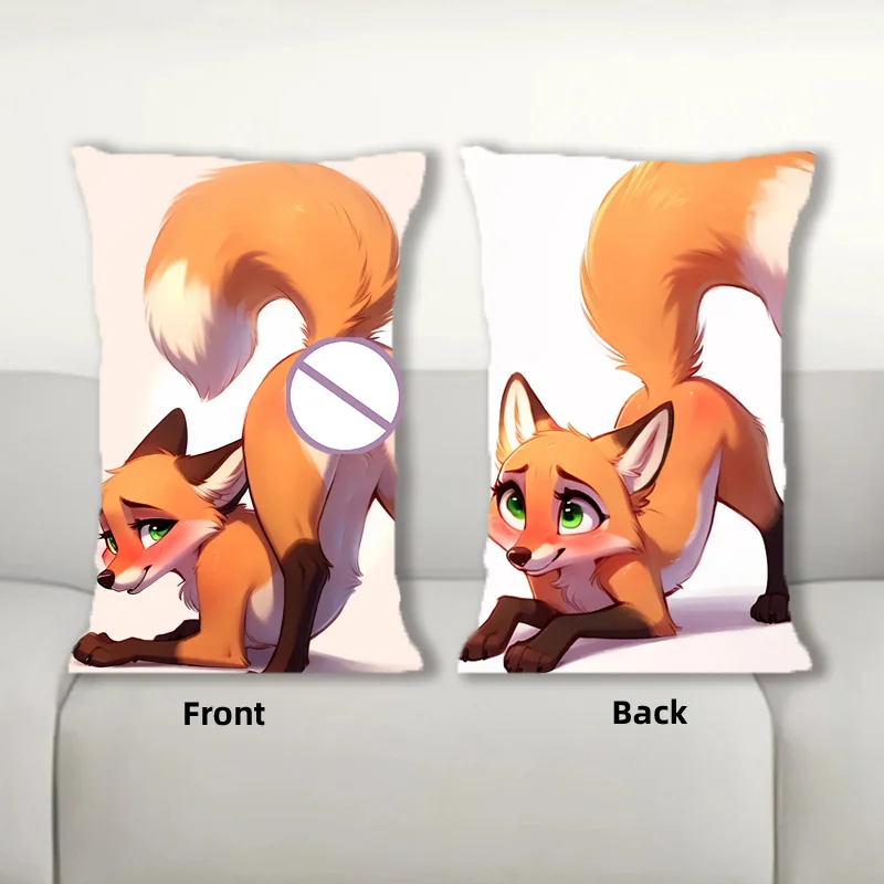 

Dakimakura Anime Sexy Fox Nsfw Sofa Cushion Body Pillow Cover Double Side Print Bedding Throw Pillow Case