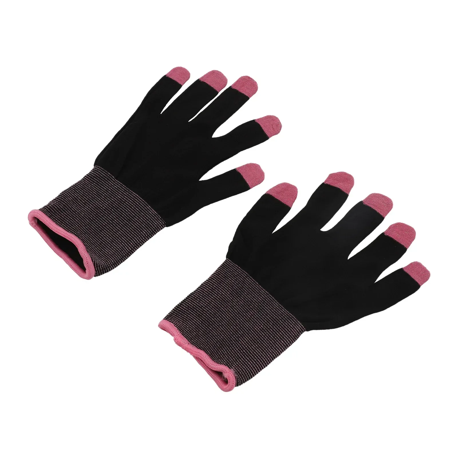 1 Pair Game Playing Glove Highly Sensitive Gaming Finger Sleeves Anti-Sweat Breathable Gloves Compatible For E-Sports