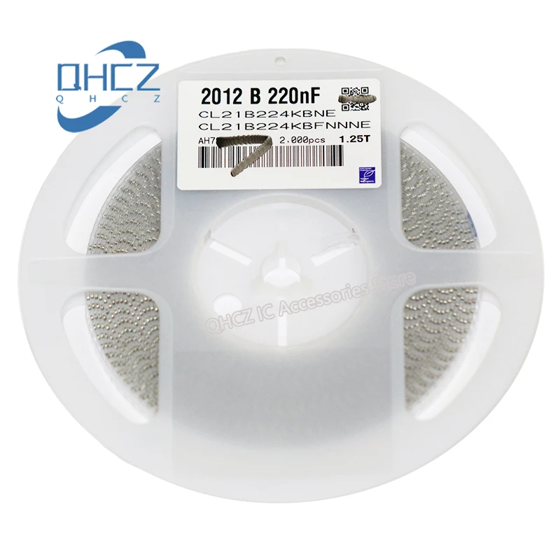 2000pcs 0805 SMD Capacitor 50V 220NF ±10% X7R CL21B224KBFNNNE High Quality New and Original In Stock