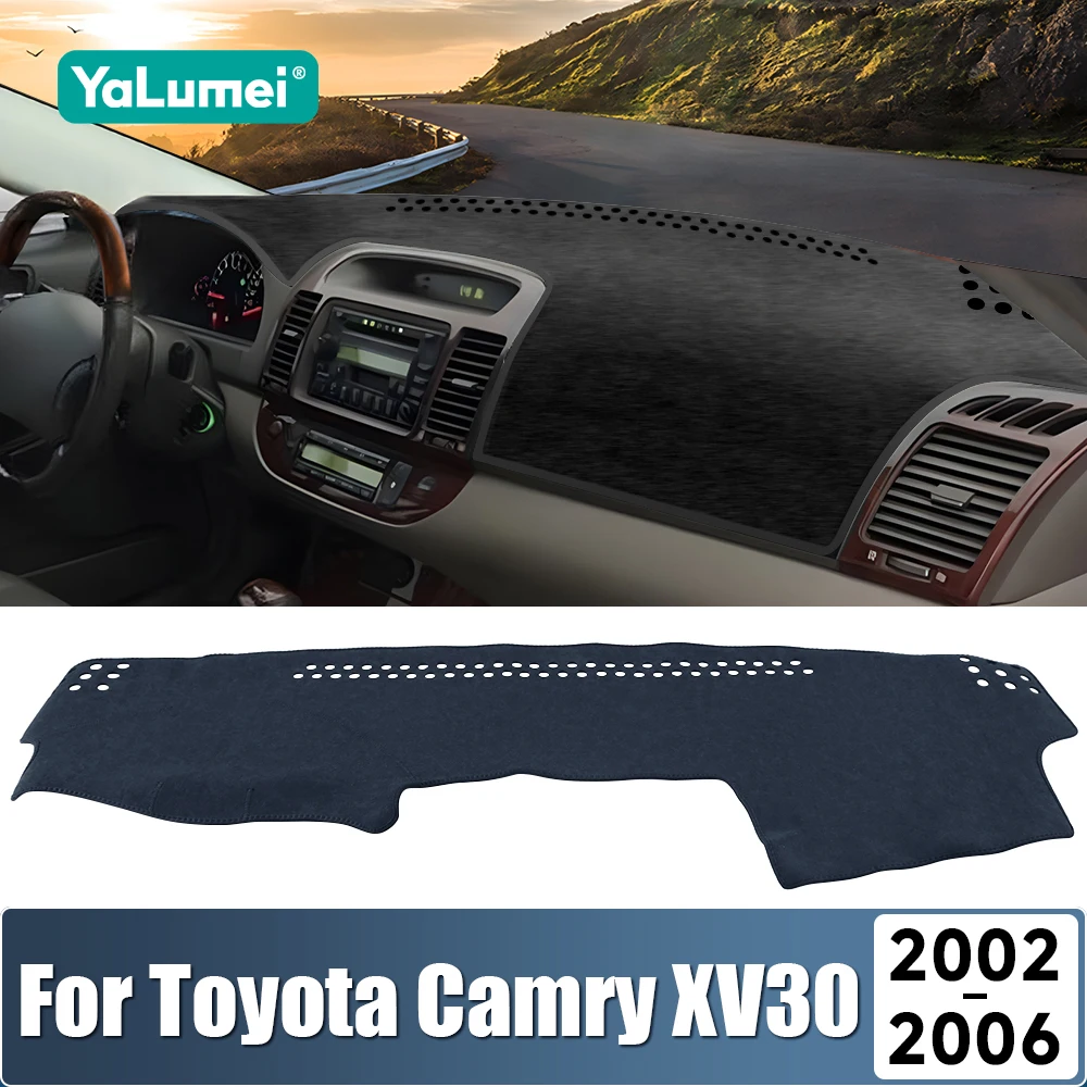 For Toyota Camry XV30 2002 2003 2004 2005 2006 Car Dashboard Mat Instrument Panel Sun Shade Non-Slip Pad Cover Accessories