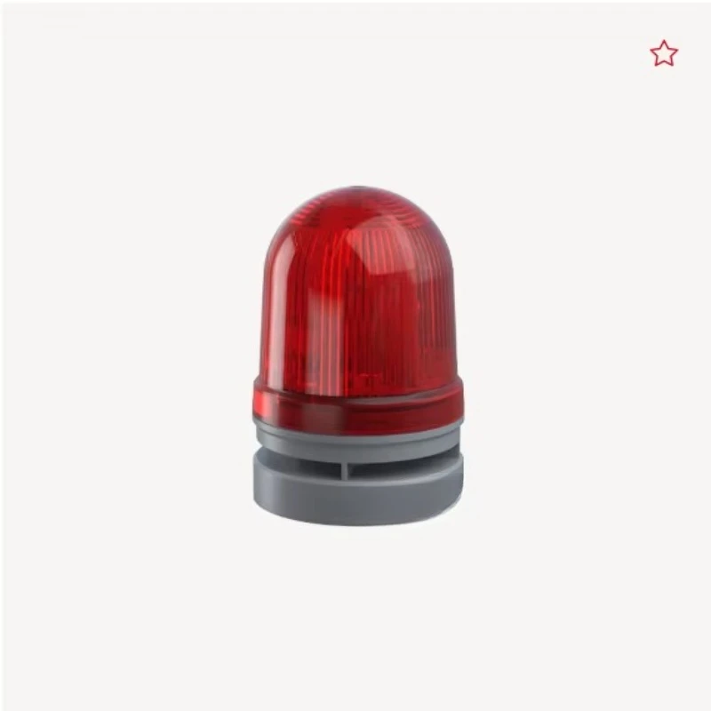 D85 Rotary/Flash/Flashing/Sound Generator 24VDC Red Strobe Warning Light Device Indicator