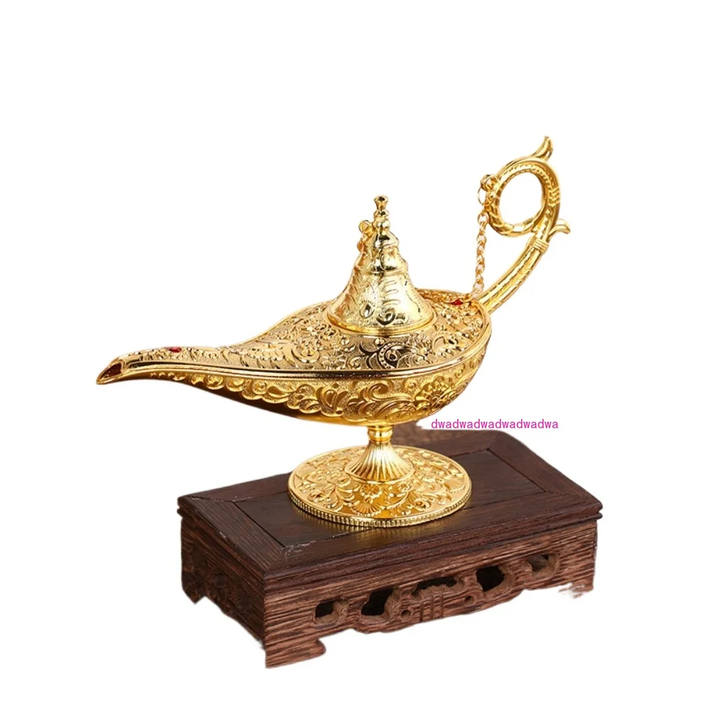 Magic Lamp Retro European Alloy Wishing Art Ornament Decorative Crafts