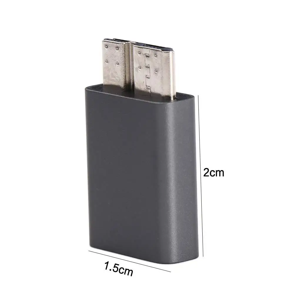 MICRO3.0 Type C Female Charge Adapter Fast Charge Super Speed for hdD Converter USB C to Micro B USB3.0 Adapter OTG Connector