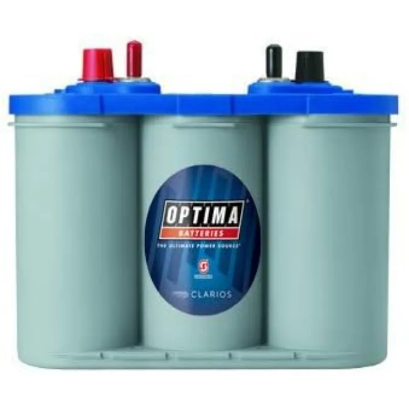 Batteries High Performance D34M BlueTop Dual Purpose Deep Cycle and Starting Sealed AGM Boat and RV Battery, 750 CCA