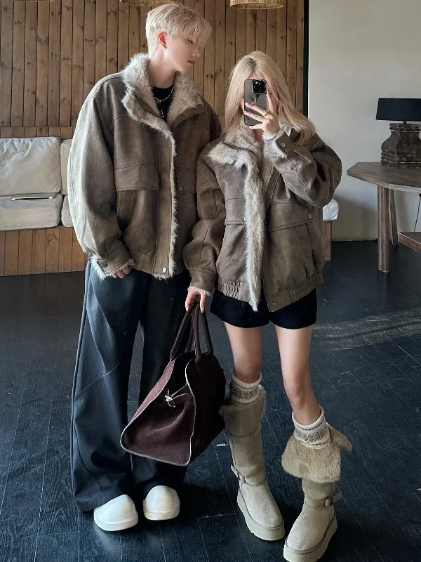 premium-couple-matching-fall-winter-new-sle-american-retro-deer-skin-velvet-cotton-blend-large-fur-collar-cotton-jaet