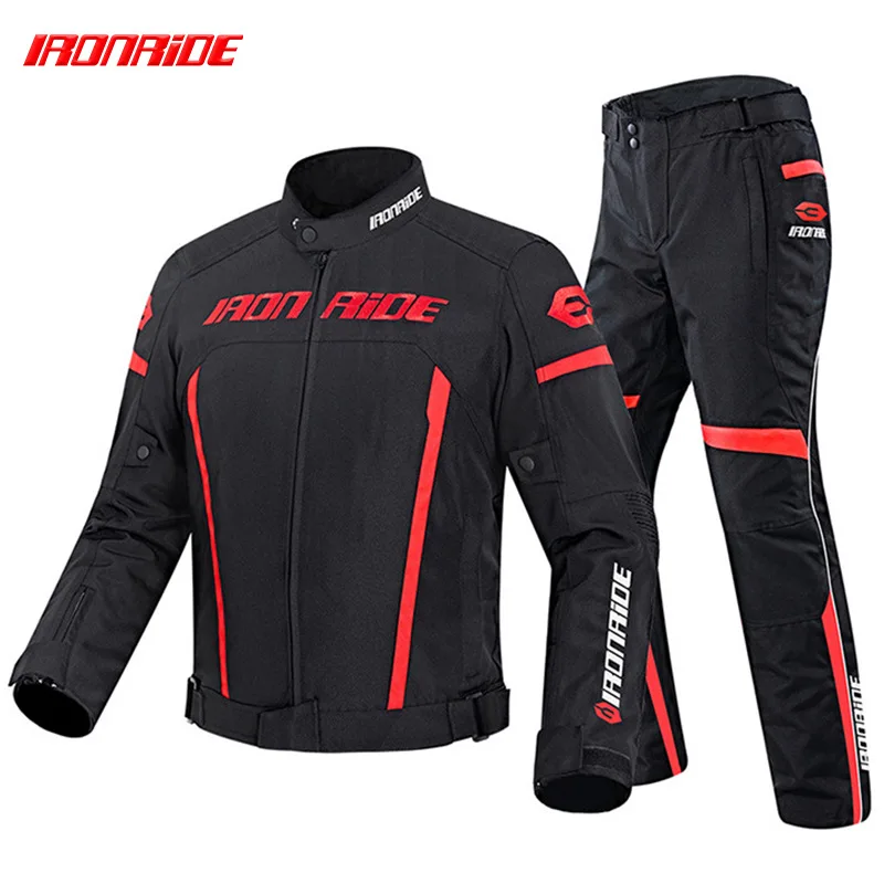 

Motorcycle Jacket Pants Suit Waterproof Gear Reflective Racing Biker Motorbike Motocross Moto Clothing