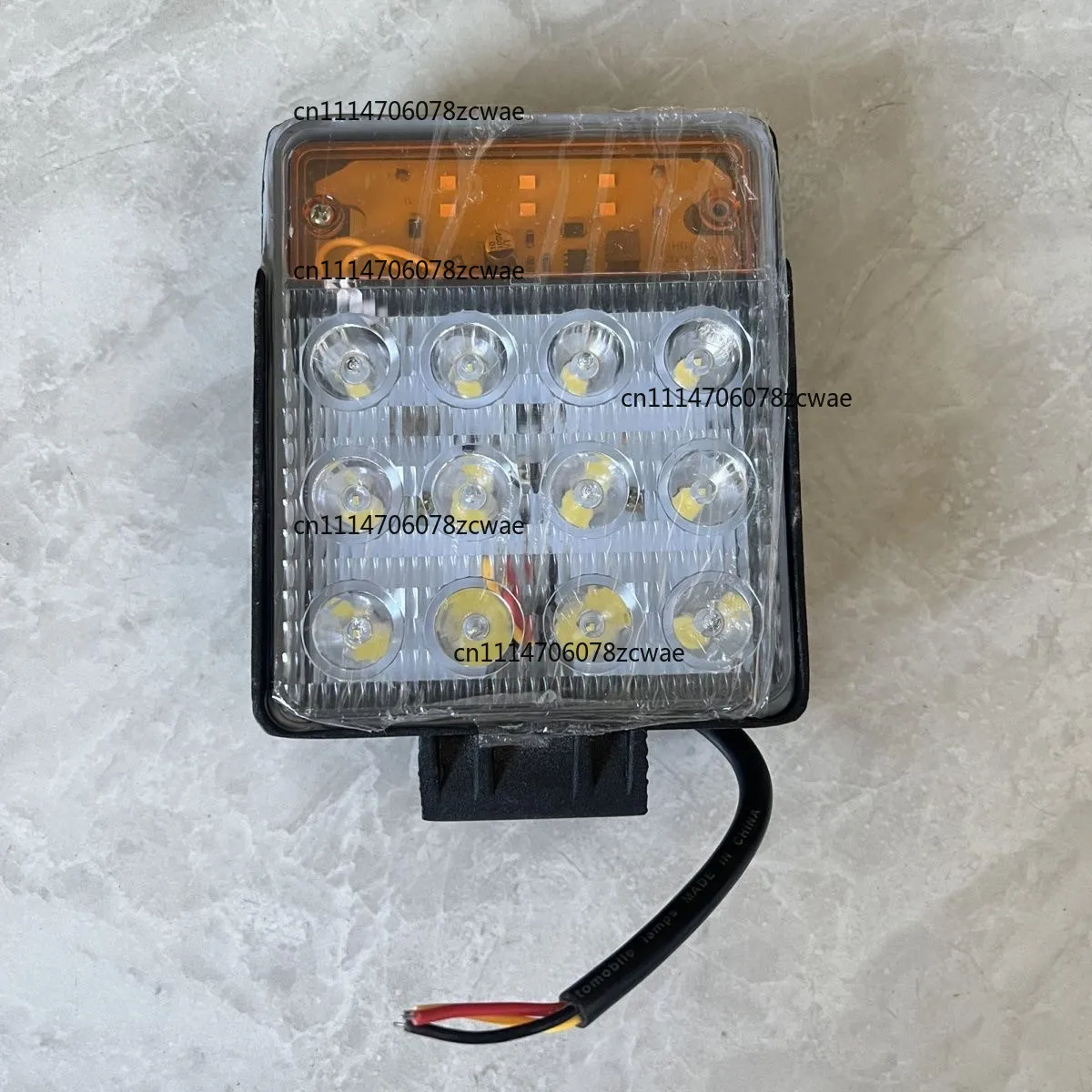 ZOCI-High‑Bright LED Headlight With Turn Signal, 12V‑80V Universal Working Lamp for Forklift Construction Machinery
