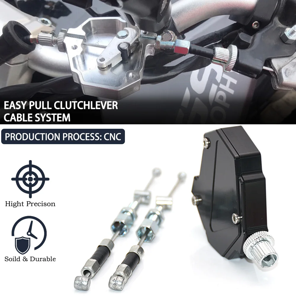 

Clutch Easy Pull Cable System Universal For Honda Yamaha Kawasaki Suzuki BMW Ducati Aprilia