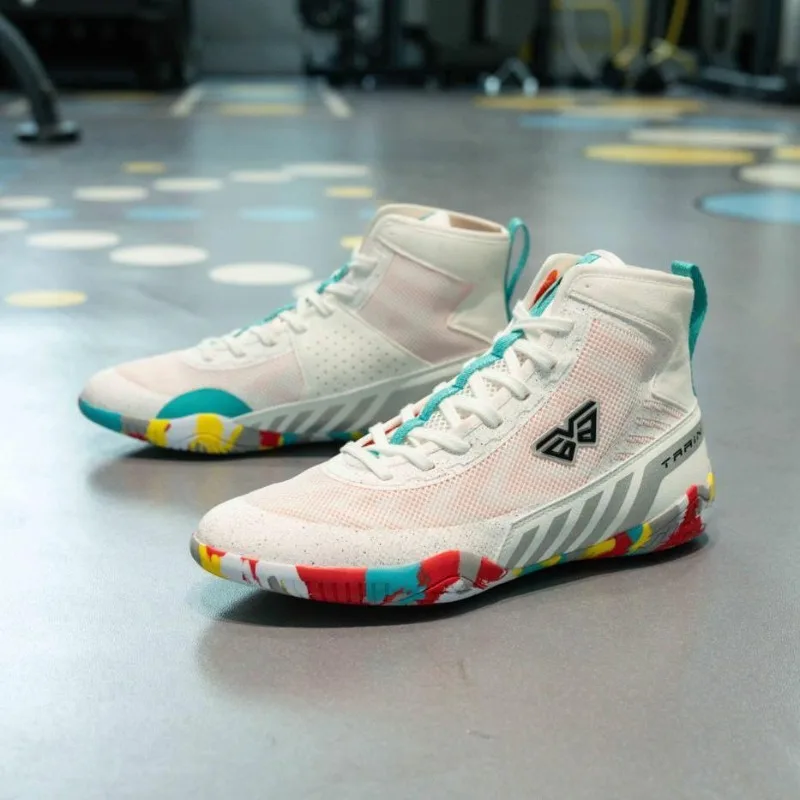 

2026 Super Cool Wrestling Boots For Man Professional Men Wrestling Sneakers Man Lace Up Men Boxing Boots Boxing Sneakers Men