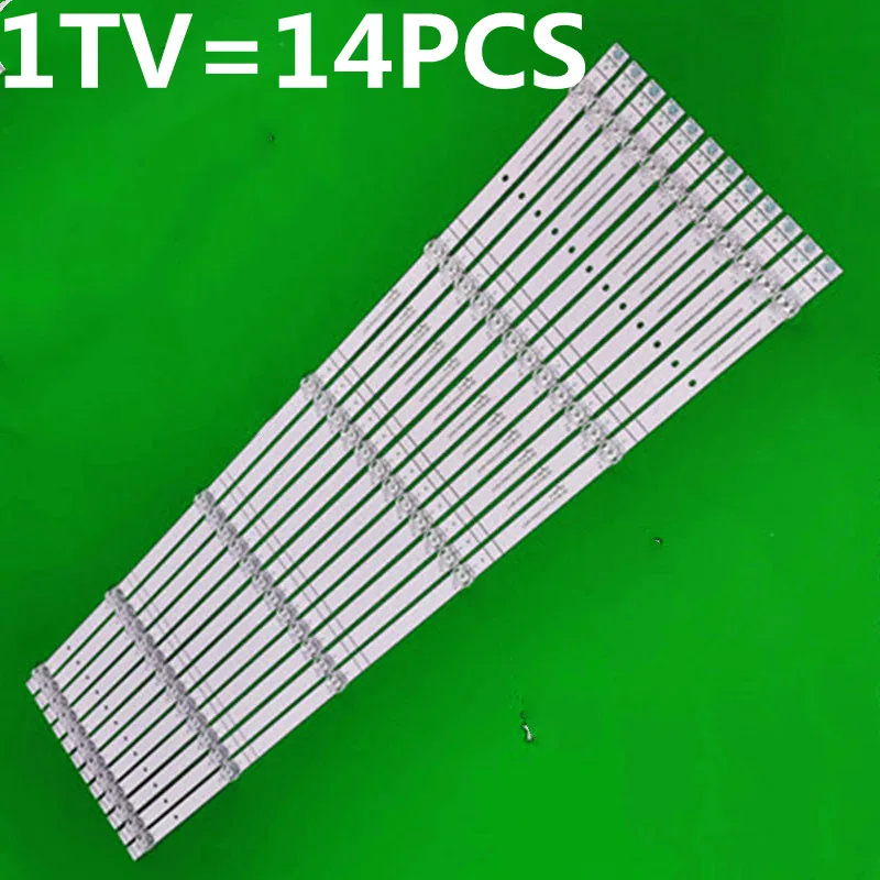 

100% New 14PCS LED Backlight Strip 6lamps For Hisen se 75A6G 75A7100F 75A7120F H75BE7410