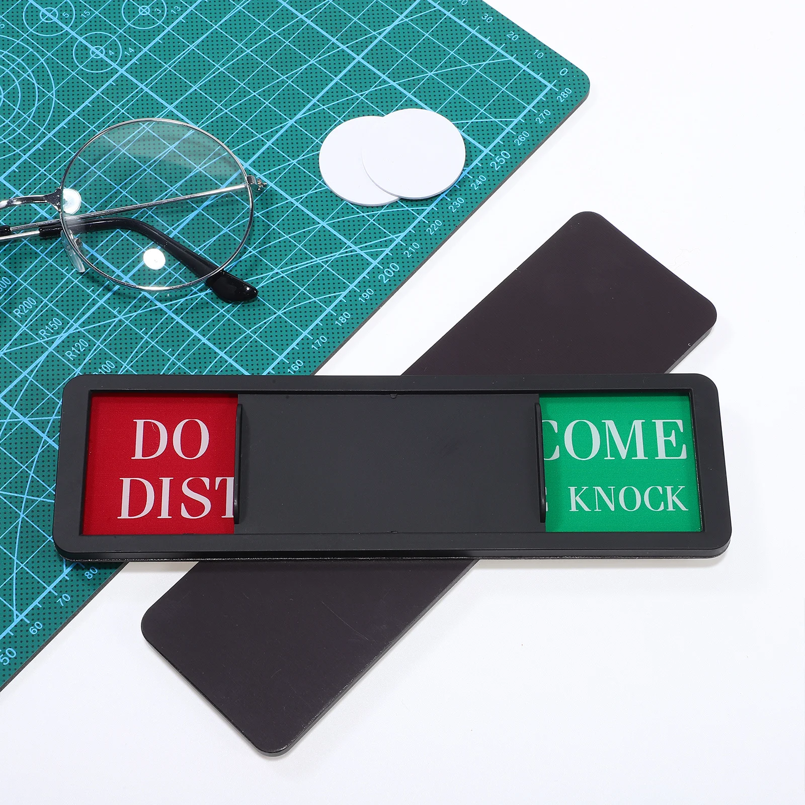 2 قطعة علامات الباب للمكتب لا تزعج الخصوصية علامة غرفة المنزلق مؤشر الحمام المحتلة مرحاض شاغرة مفتوحة مغلقة #5