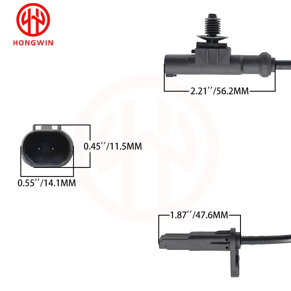 10594555   Sensor ABS trasero izquierdo derecho para coche chino SAIC MG ZS ROEWE RX3