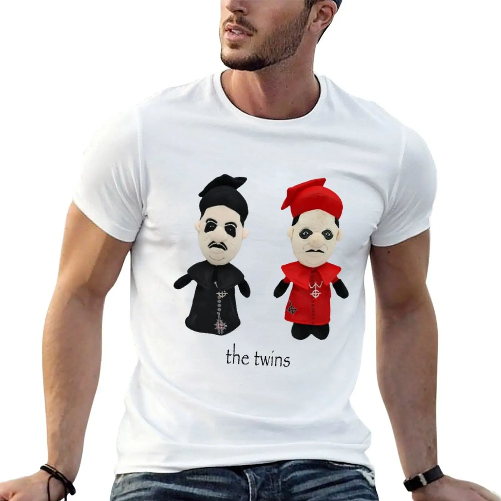 The twins cardinal plushie copia black and red T-Shirt Utility Casual Work T-Shirt