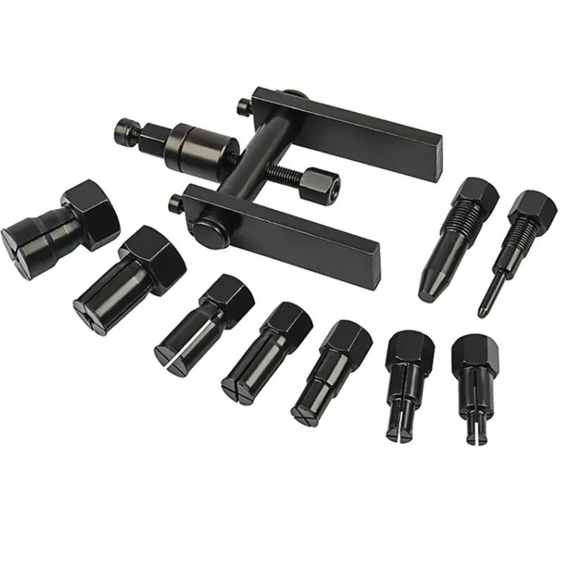 

220 В, новый, 10 шт., практичный съемник подшипников, инструмент для снятия подшипников мотоцикла, съемник с коробкой, наборы съемников внутренних подшипников мотоцикла