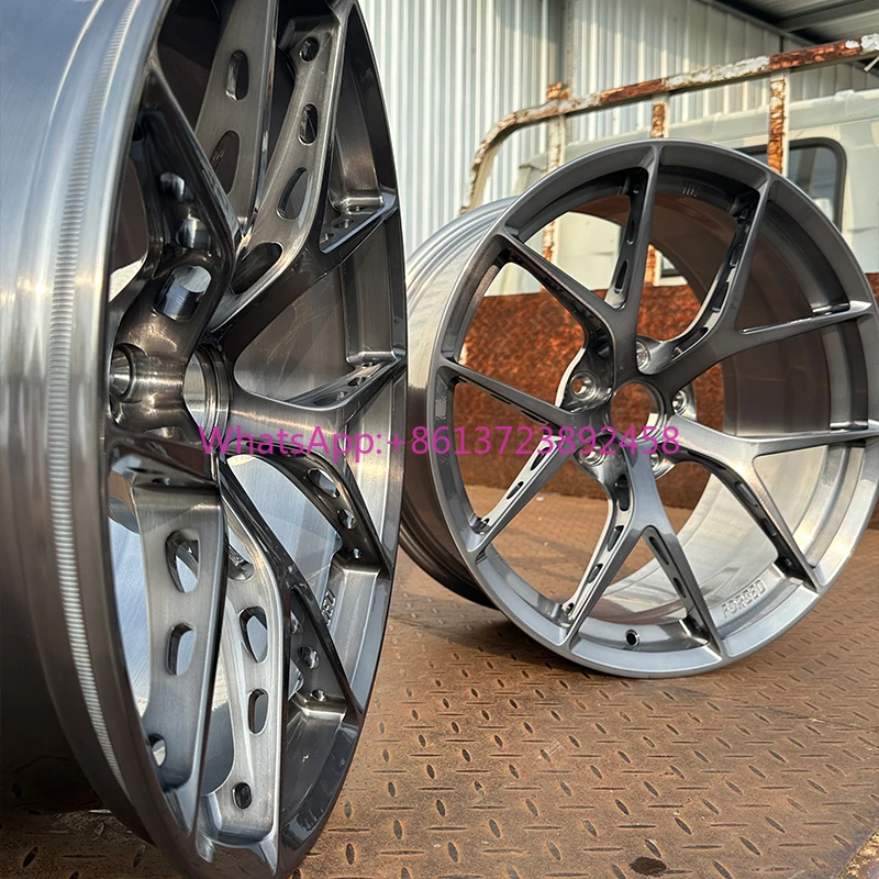 

Forged 18 19 20 21 22 Inch Lightweight 6061 Alloys Racing Car Wheels for porsche 911 992 Gt2 Gt3 5X130 5x120 5x112 Concave Rim