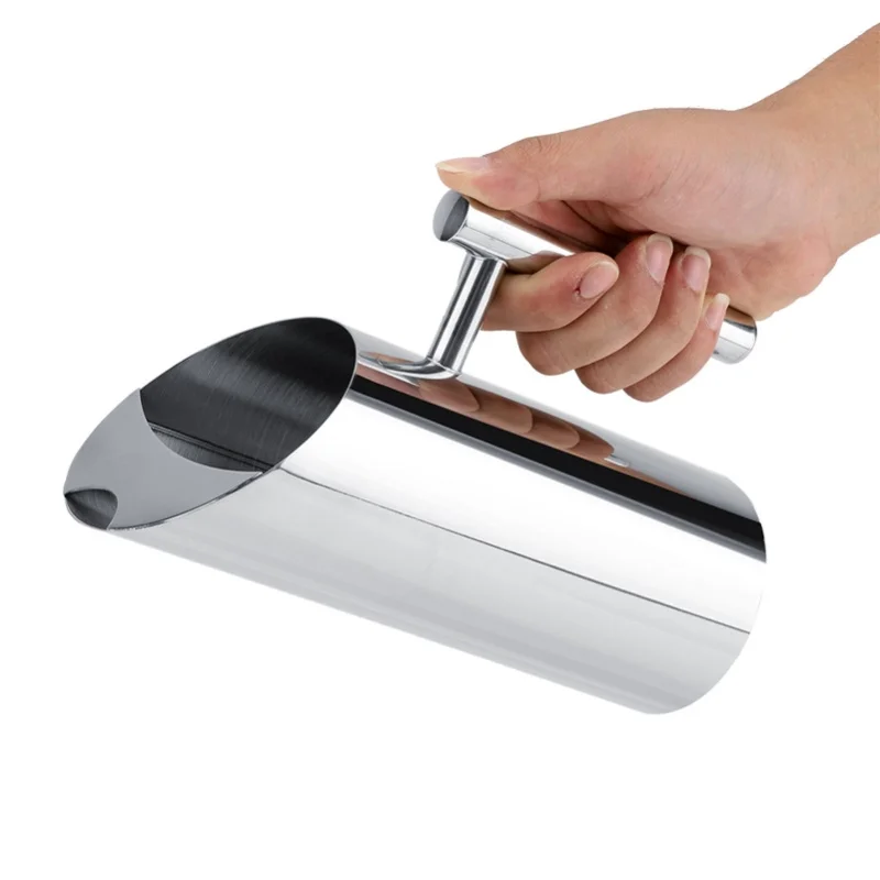 

Stainless Steel Water Jug With Ice Guard Cold Drinking Pitcher Home Hotel Serving Tool