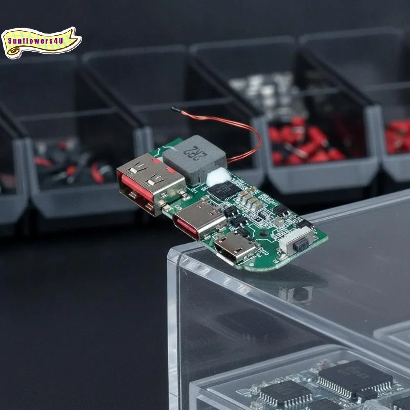 1/3Pcs S621 Power Bank Charger Module 22.5W PD QC3.0 Bidirectional Fast Charging Ultra Thin Circuit Board For DIY Power Bank