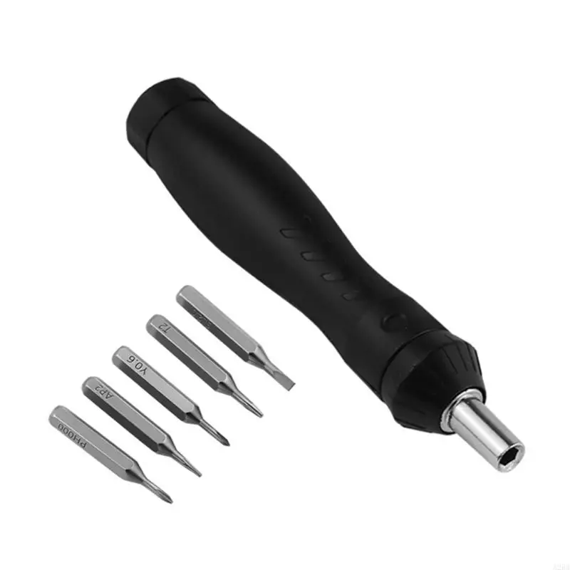 5 In 1 Ratcheting Screwdriver Set with Steel Bit Small Handle Simple to Operate for Accuracy Repair A2BB