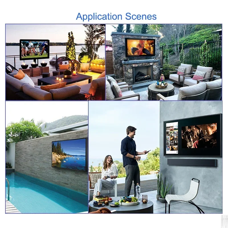 cross-borderHot salesCustomized 43 49 50 55 65 75 86 100 Inch Outdoor Waterproof Shell Non Touch Lcd Display Monitor Screen Case