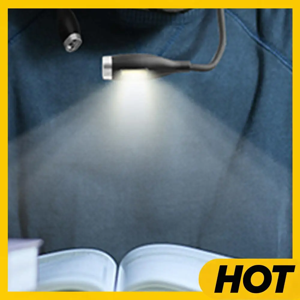 

Светодиодный светильник для чтения на шею, регулируемая яркость, светодиодный ночник, перезаряжаемый для громкой связи, для ночного бега, прогулок, вязания, кемпинга