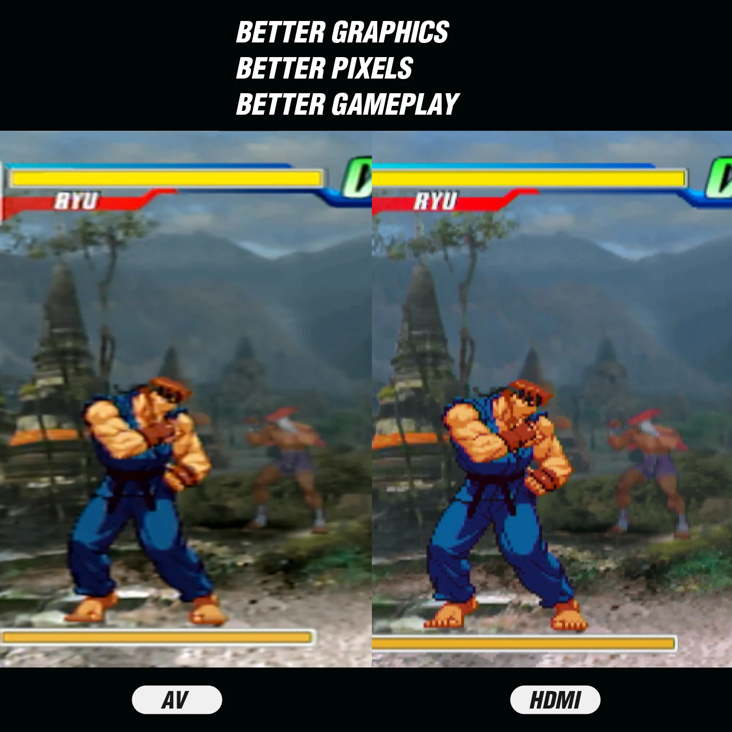 Bitfunx PS2 Sang HDMI Cho Sony PS2 Playstation 2 Bao Gồm RGB/Thành Phần Công Tắc Nối PS2 Tay Cầm 480i 480P 576i
