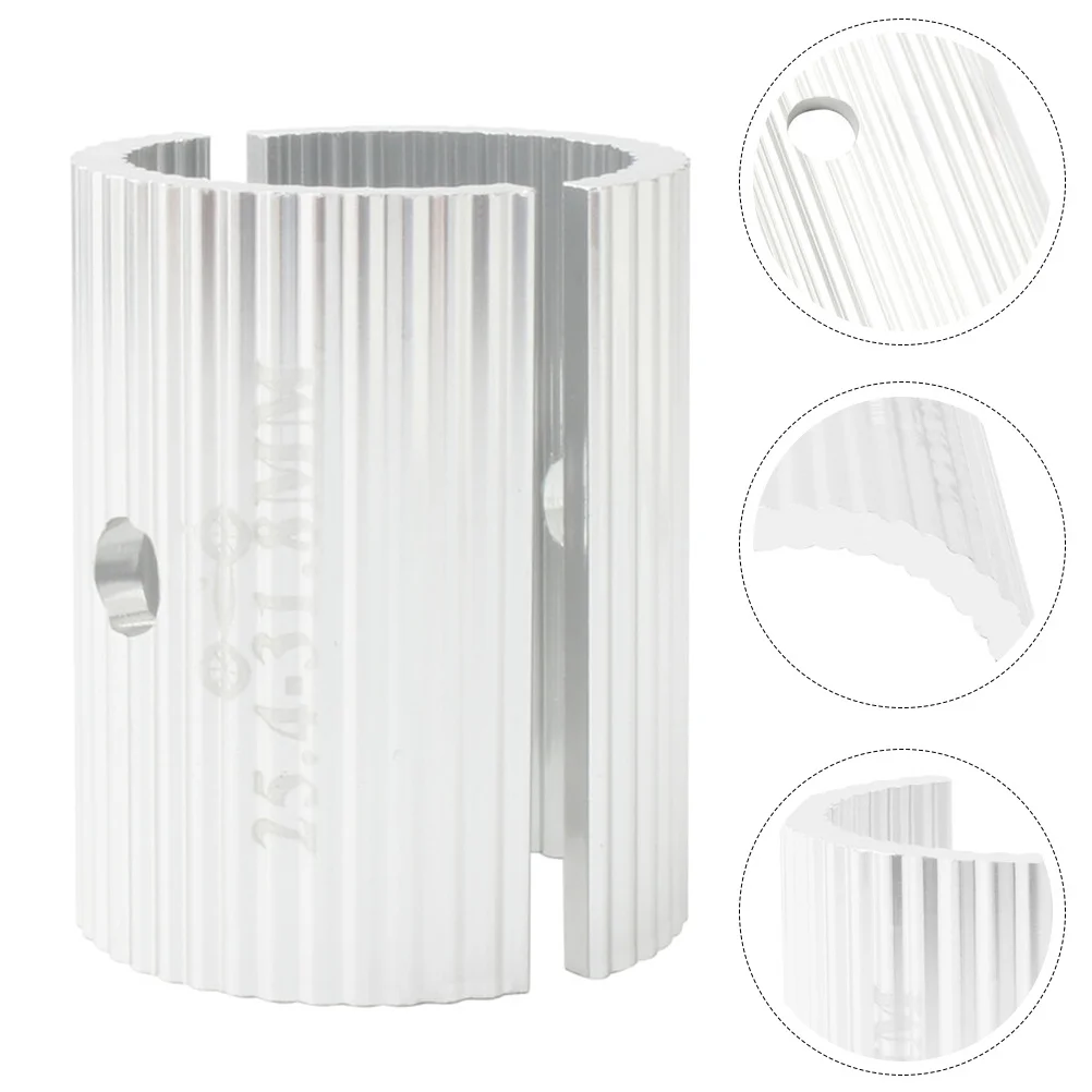 

2pcs Bike Handlebar Adapter Aluminum Alloy Shim For Oversize Stem Conversion Reducer Spacers Cycling Accessories