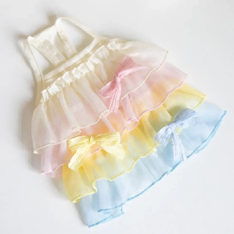 

Cat Clothes Summer Dog Dress Tutu Skirt Yorkie Chihuahua Clothing Pomeranian Shih Tzu Maltese Poodle Bichon Dog Clothes Costumes
