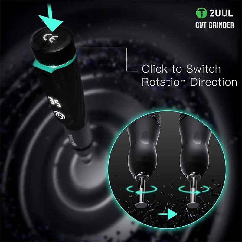 2UUL CVT GRINDER Polishing Pen for Mobile Phone Repair Motherboard Chip Pad Polishing Frame Correction Polishing Pen Tool