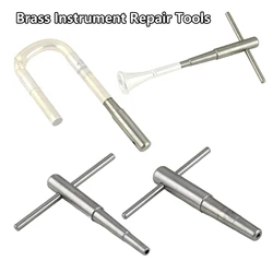 Trumpet Repair Tools Stainless Steel Horn Brass Instrument Trueing Tool Wind Instrument Maintenance Tool For Trombones French