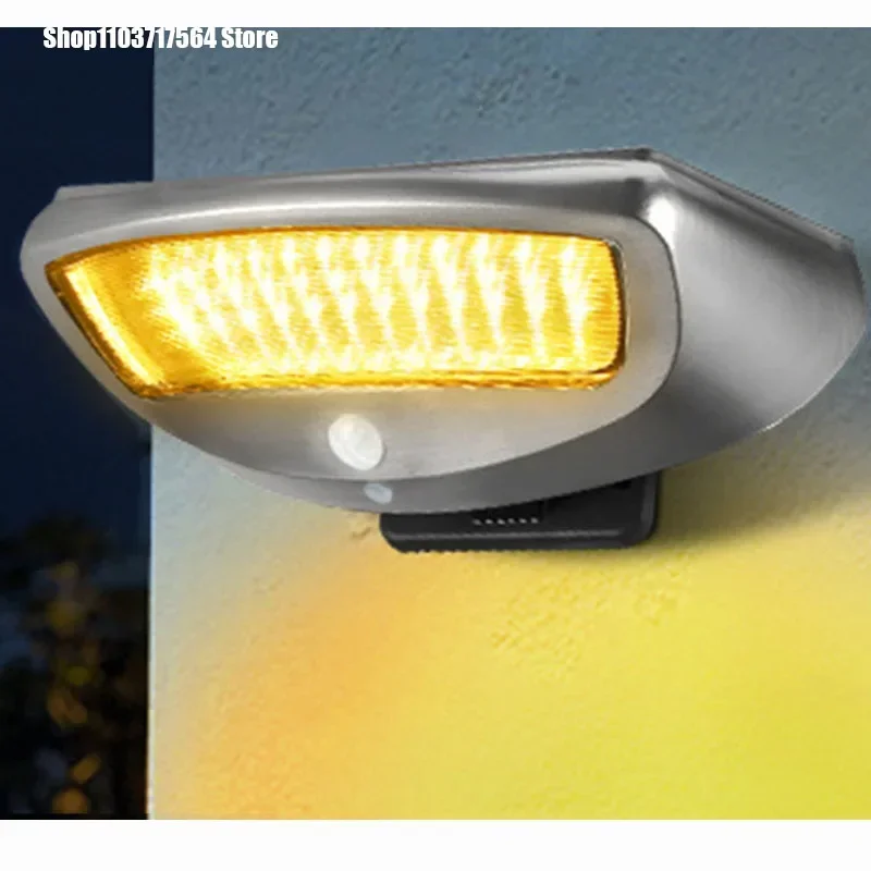 

Solar garden lights highlight the household wall aisle human sensing led outdoor wall lights