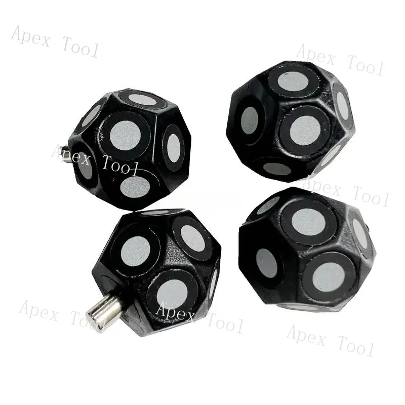 

10PCS High Reflective Ball Marker Handheld Laser 3D Scanner Inner 6mm Outside 10mm Magnetic Sphere,11 Points on the Ball
