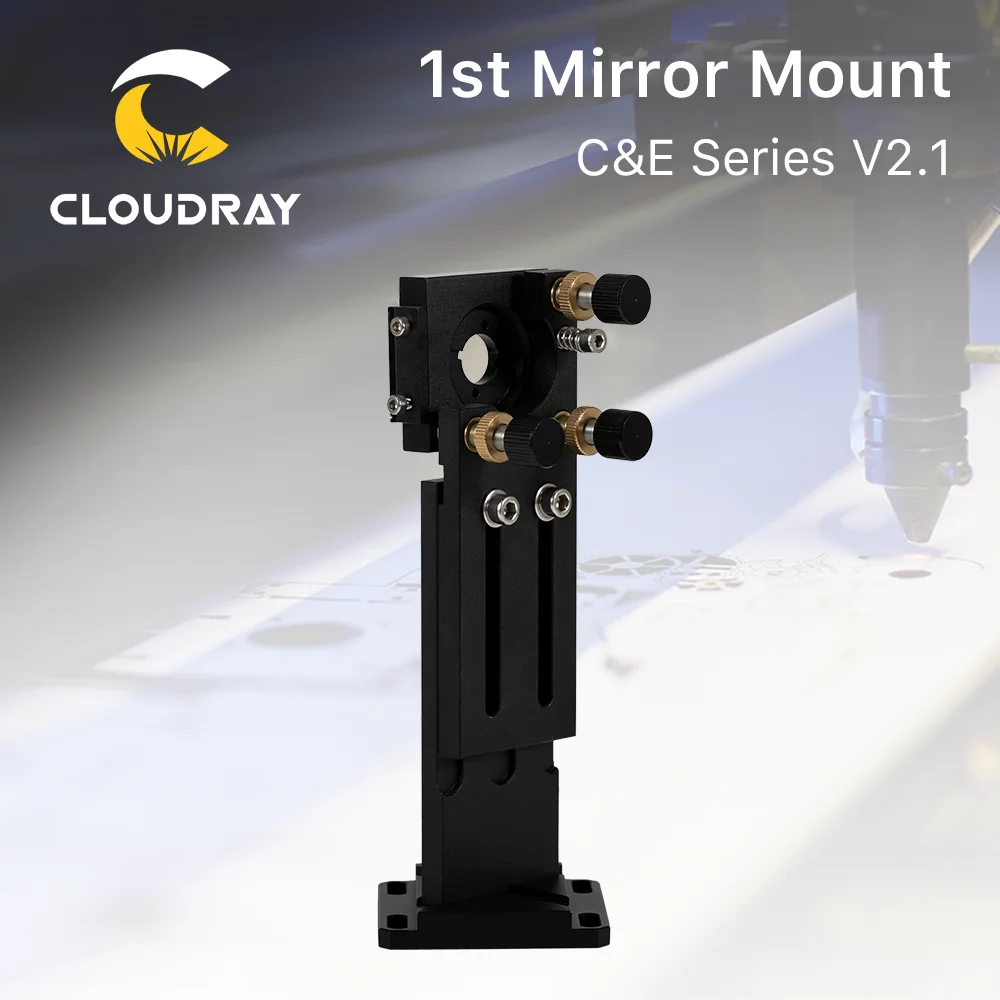 Cloudray C Series CO2 First Reflection Mirror 25mm Mount Support Integrative Holder for Laser Engraving Cutting Machine