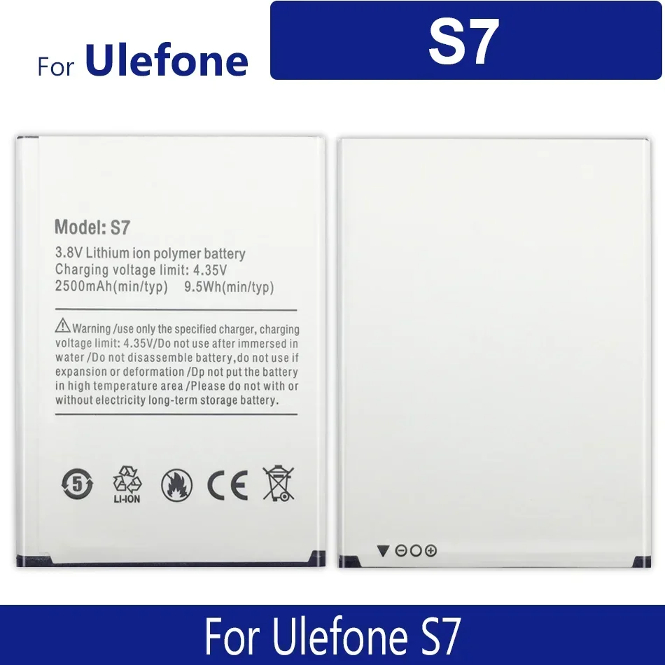 

Battery For Ulefone S7 With Track Code, 2500mAh