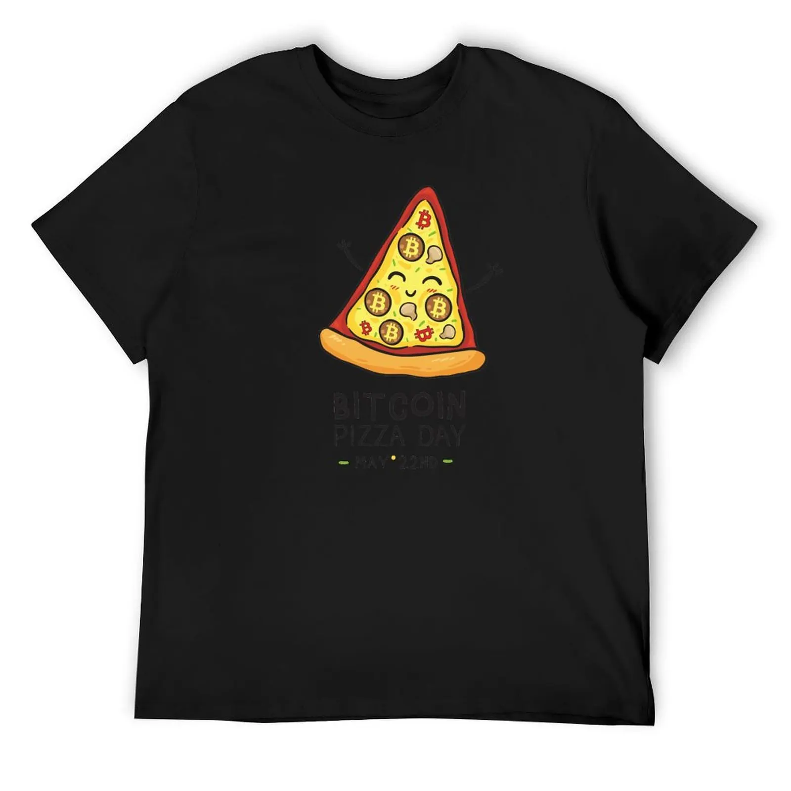 BITCOIN Pizza Day May 22nd T-Shirt vintage graphic tee oversized graphic tee designer t shirt men