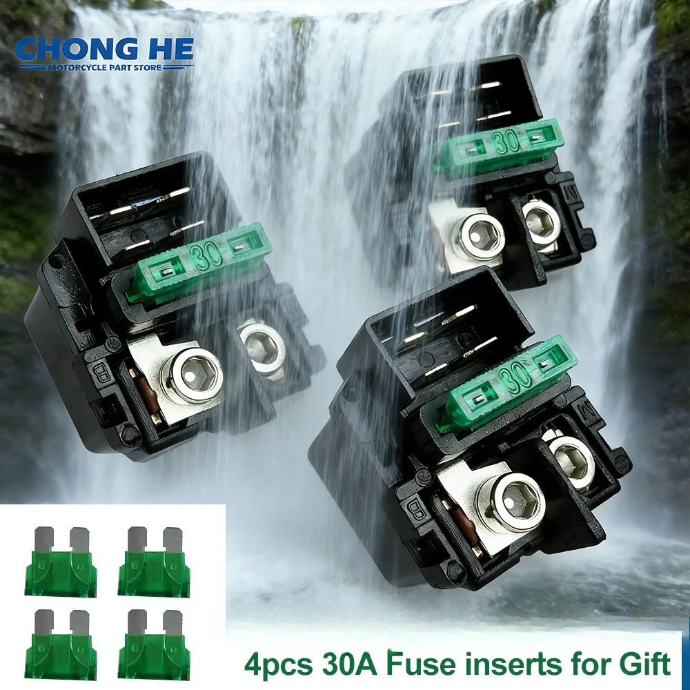 

1pc/2pc 12v Electrical Starter Solenoid Relay Ignition Switch For Honda VTX1300 F6C VTX 1300 GL1500 GL1500C Valquiria GL 1500 C