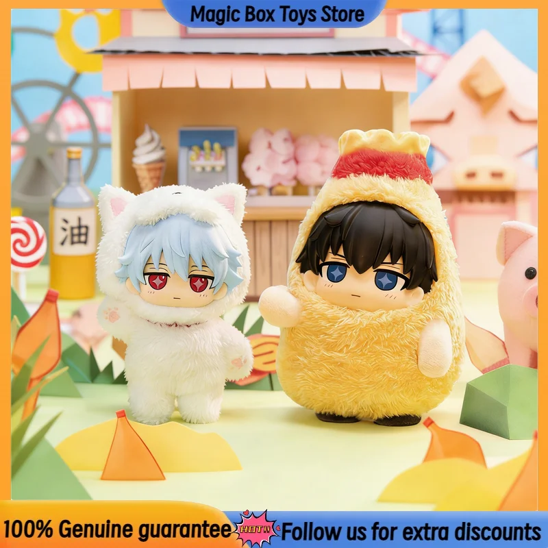 

Authentic Sofunui Gintama Vinyl Plush Series Blind Box Toys Keychain Doll Collection Figure Desktop Decor Girls Birthday Gift