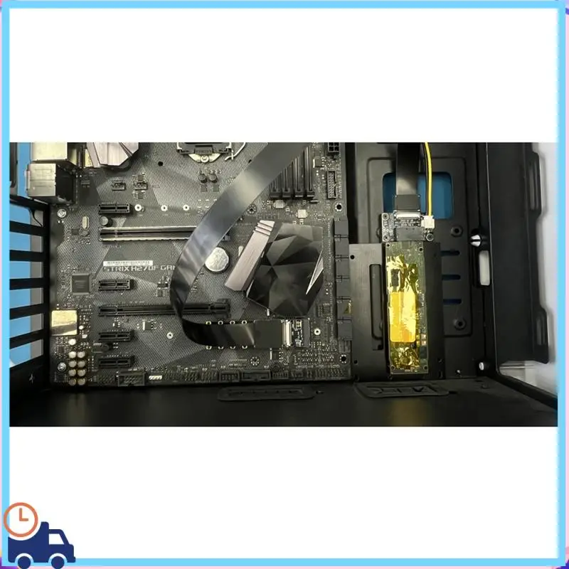 Mais recente cabo de extensão ssd f47sd m.2 nvme para e1.s/e3.s pcie 5.0 x4 e1.s/e3.s (SFF-TA-1002) para cabo de extensão de cartão ssd nvme