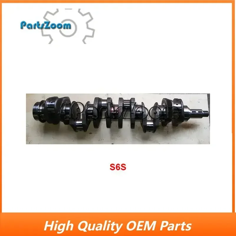 

S6SD S6S Crankshaft 32B20-10010 For Mitsubishi Engine TCM CAT F18C FD35T FD40T Forklift