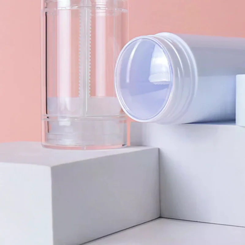 30g Puste Pojemniki na Dezodorant Wielokrotnego Użytku Plastikowe Butelki z Mechanizmem Twist-Up do Samodzielnego Wyrobu Naturalnego Dezodorantu w Sztyfcie, Tubki na Kosmetyki