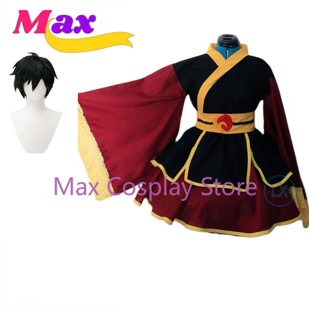 

wby2 Anime Prince Zuko Kimono Dress Cosplay Costume Halloween Custom Made Uniform Cos Clothes Custom size